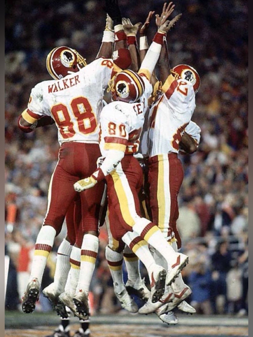 1983 Washington Redskins v Miami Dolphins Super Bowl XVII 4x6 Photo Print